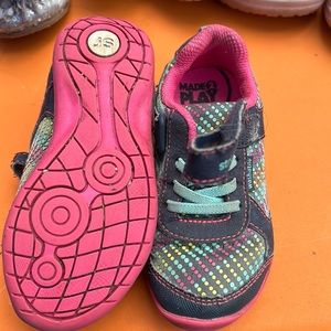 Stride Rite Pink and Blue Kids Shoes